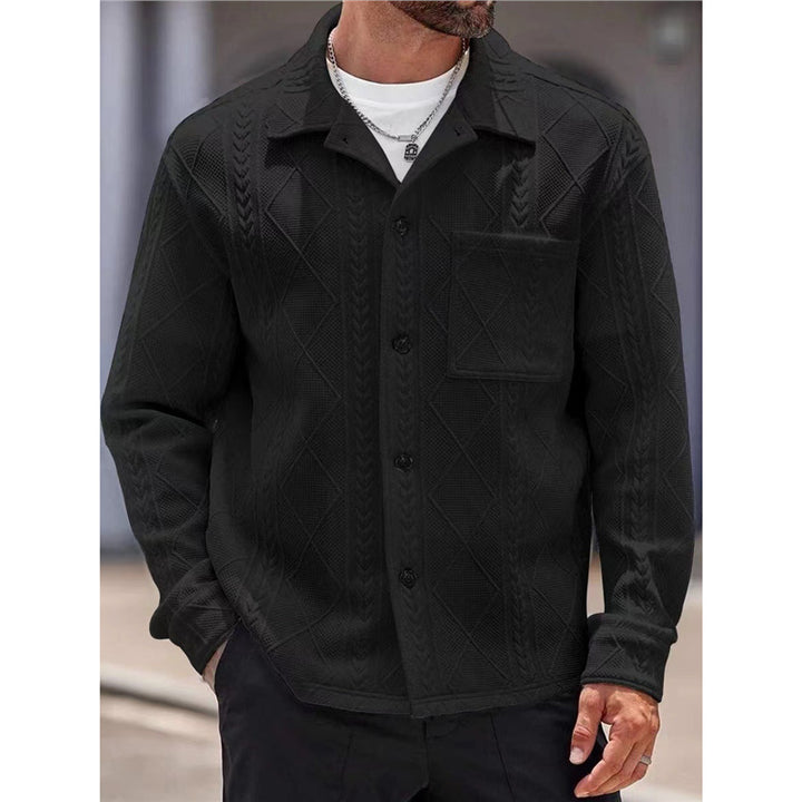 Herren strukturierte Freizeitjacke Aliams