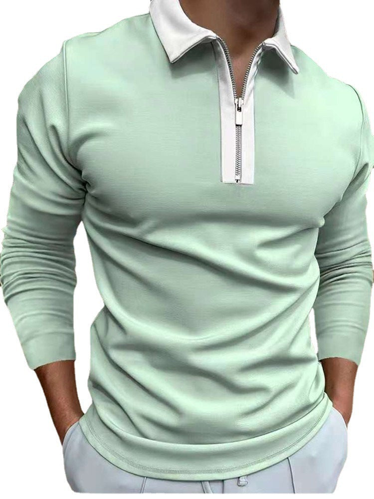 Herren Sportpullover mit stylischem Stehkragen Aliams