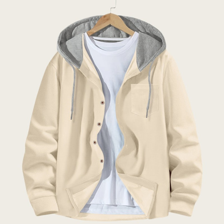 Herren trendige Übergangsjacke mit Kapuze Aliams