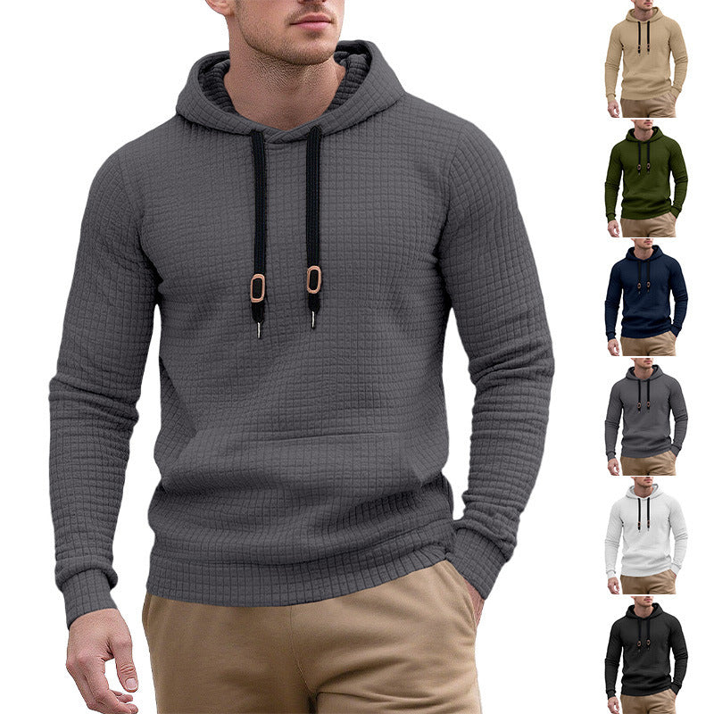 Herren stylischer Kapuzenpullover mit strukturiertem Design Aliams