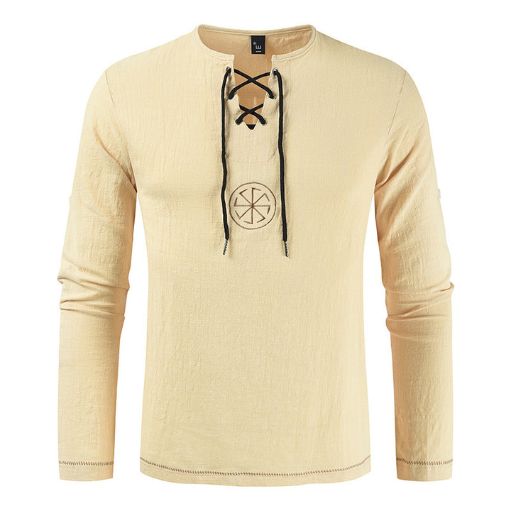 Herren tunikastil Hemd Aliams