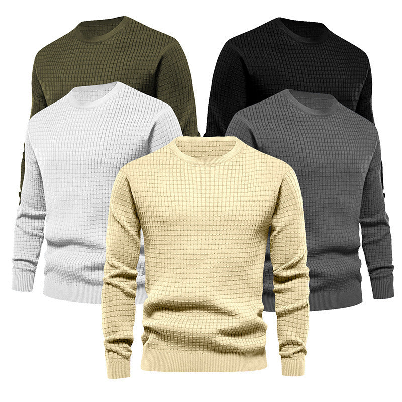 Herren Strukturierter Pullover Aliams