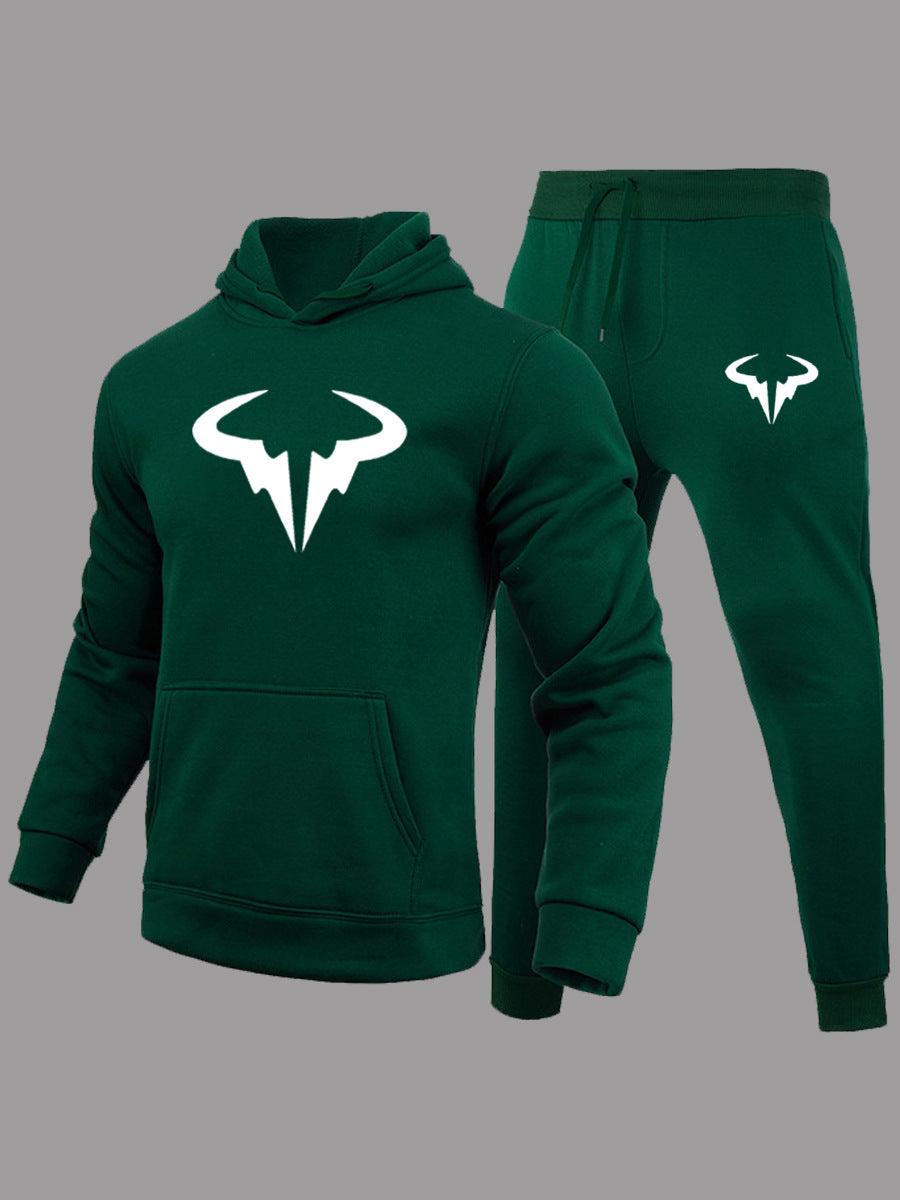 Herren stylisches Kapuzenanzug mit hochmodernem Logo Aliams