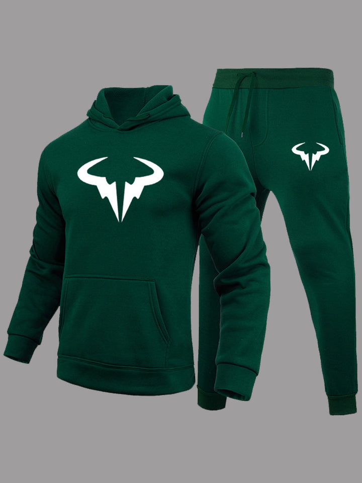 Herren stylisches Kapuzenanzug mit hochmodernem Logo Aliams