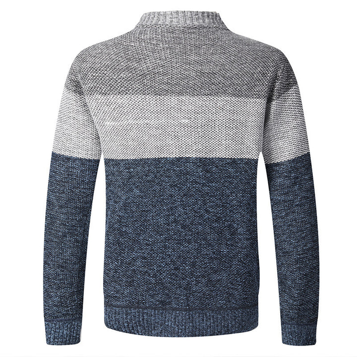 Herren sportlicher Strickcardigan mit modernem Design Aliams