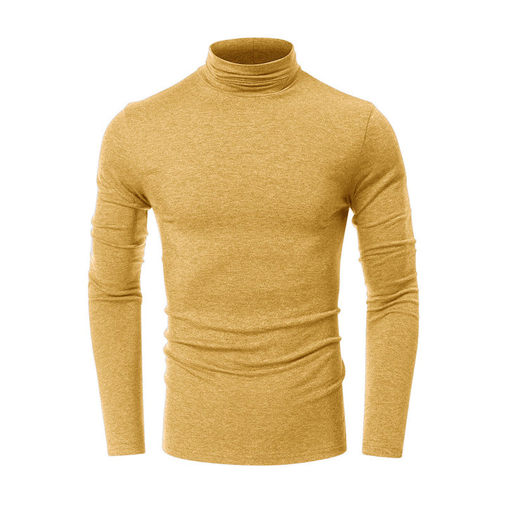 Herren Turtleneck-Shirt aus hochwertigem, elastischen Baumwollmix Aliams