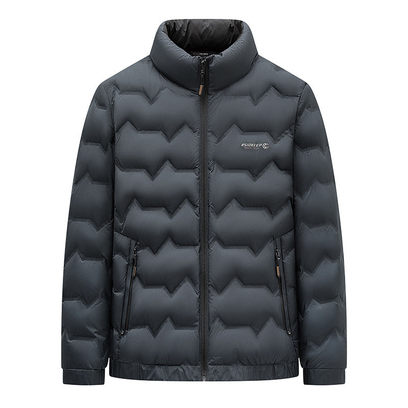 Herren Gefütterte Winterjacke Aliams