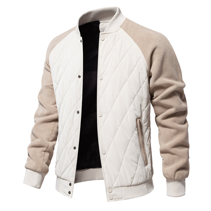 Herren Steppjacke mit modernem Design und praktischen Taschen Aliams