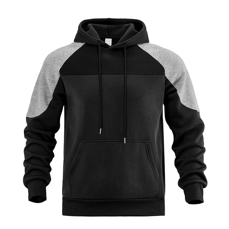 Herren Sportlicher Kapuzenpullover mit strukturiertem Design Aliams
