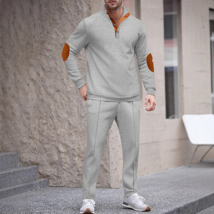 Herren Sportlicher Pullover und Jogginghose Set Aliams