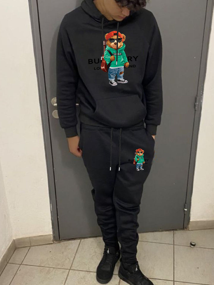 Herren Sweatshirt- und Hosen-Set Aliams