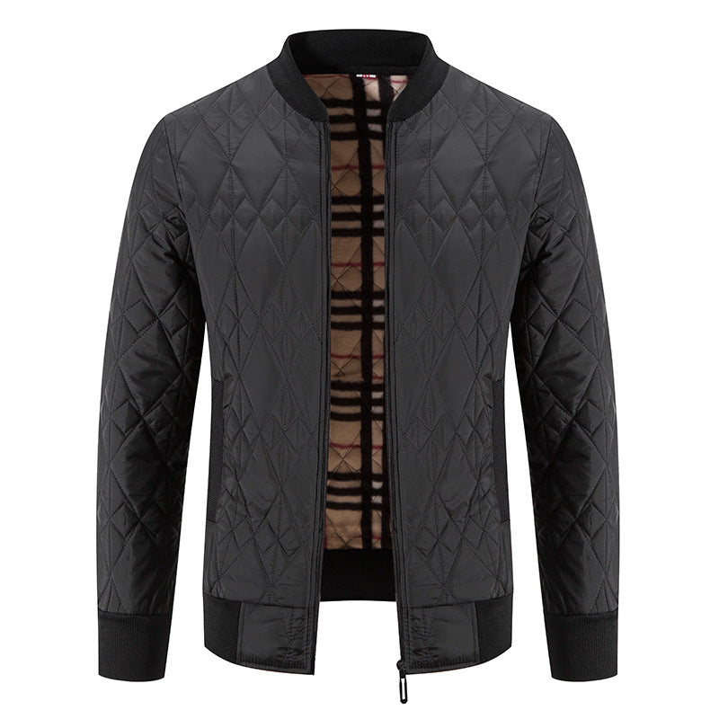 Herren Steppjacke mit modernem Design und praktischem Reißverschluss Aliams