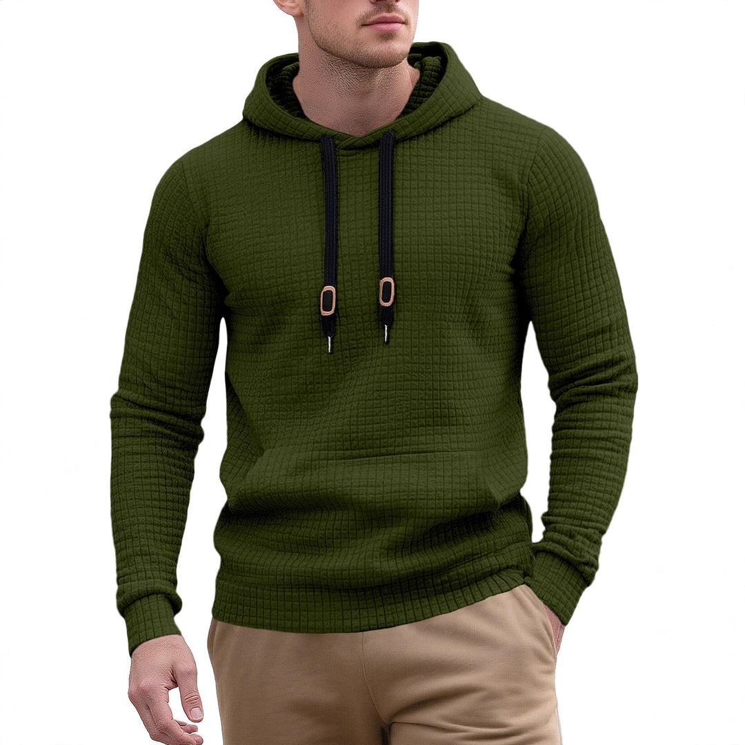 Herren stylischer Kapuzenpullover mit strukturiertem Design Aliams