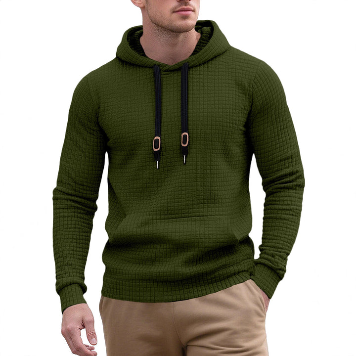 Herren stylischer Kapuzenpullover mit strukturiertem Design Aliams