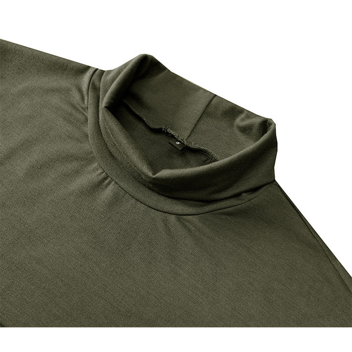 Herren Stehkragen T-Shirt Aliams