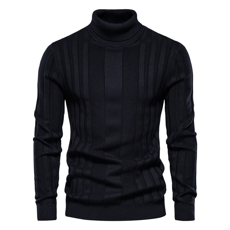 Herren Stehkragen Pullover Aliams