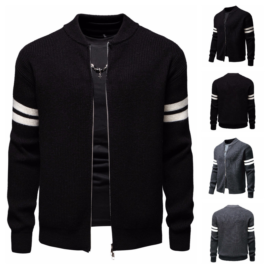 Herren Sportlicher Strickjacke Aliams
