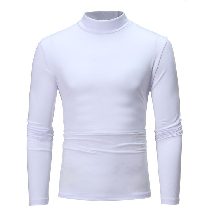 Herren turtleneck Langarmshirt Aliams