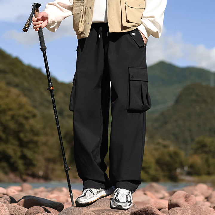 Unisex cargo Hose mit vielseitigen Taschen und lässigem Schnitt Aliams