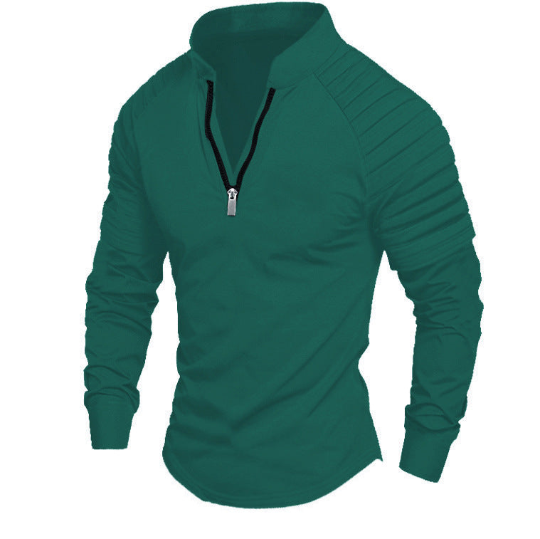 Herren Sportlicher Zip-Pullover mit modischen Akzenten Aliams