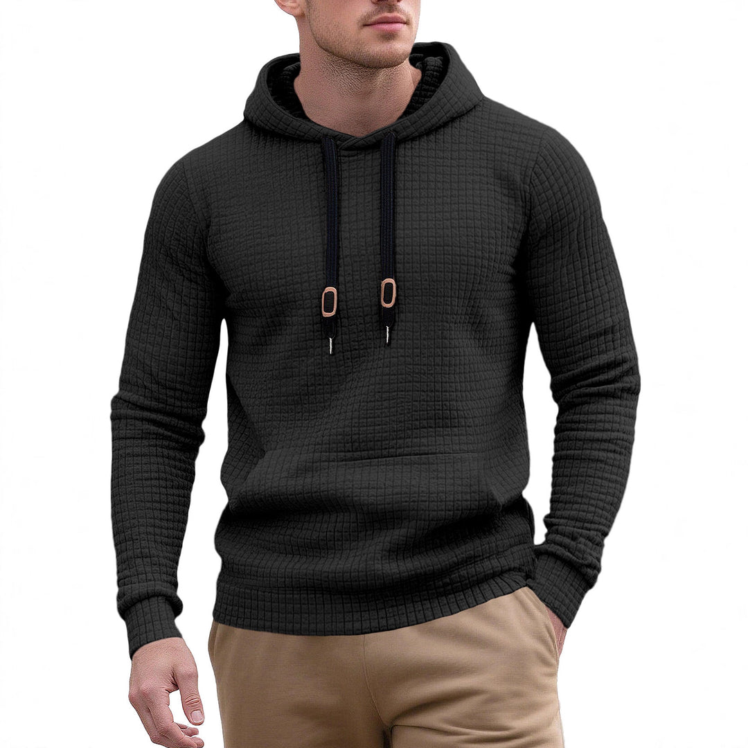 Herren stylischer Kapuzenpullover mit strukturiertem Design Aliams