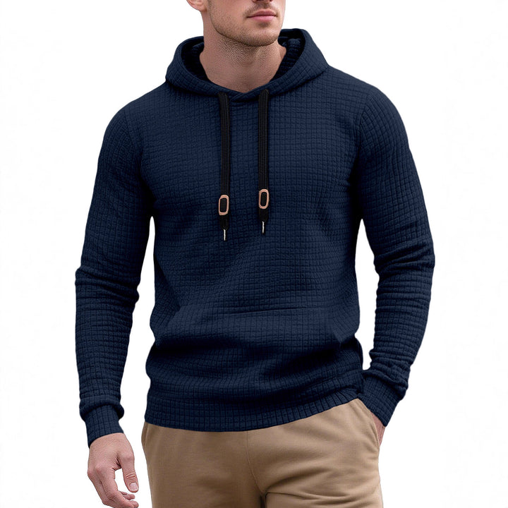 Herren stylischer Kapuzenpullover mit strukturiertem Design Aliams