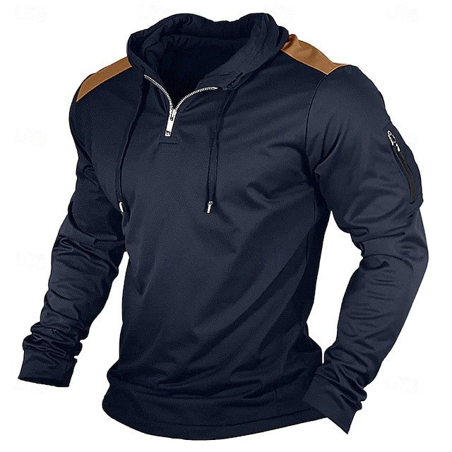 Herren sportlicher Hoodie mit Kapuze Aliams