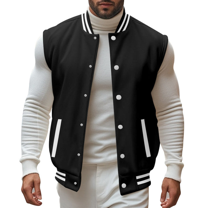 Herren trendige Collegejacke mit sportlichem Schnitt Aliams