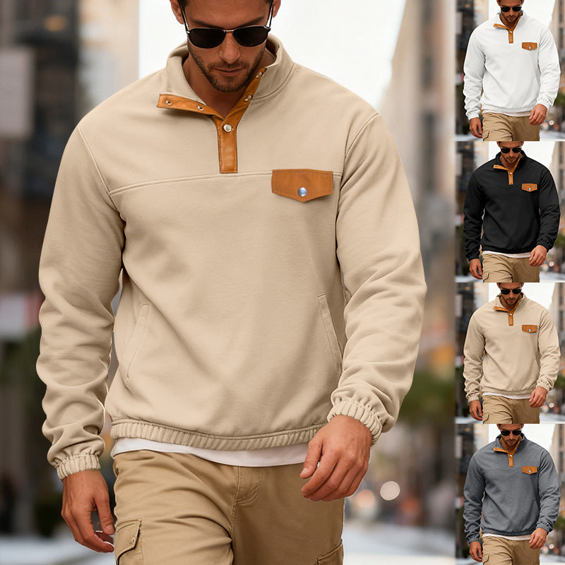 Herren sportlicher Pullover Aliams