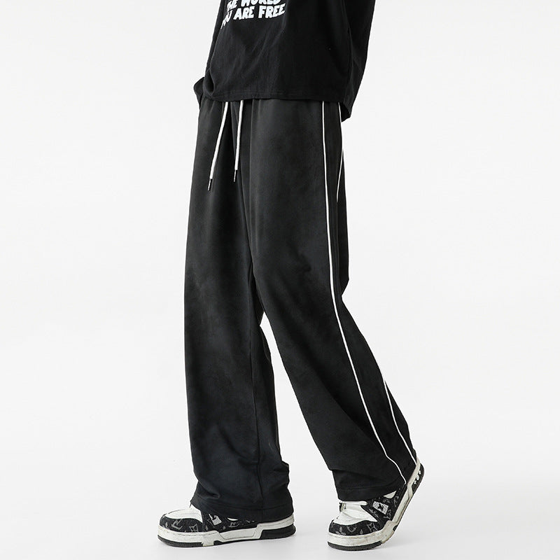 Unisex Lockere Sporthose mit elastischem Bund Aliams