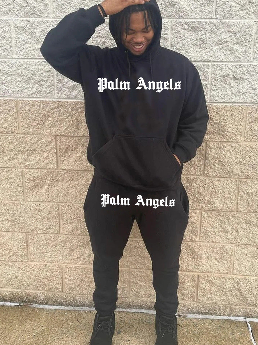 Herren Sweatsuit mit großflächigem Frontdruck Aliams