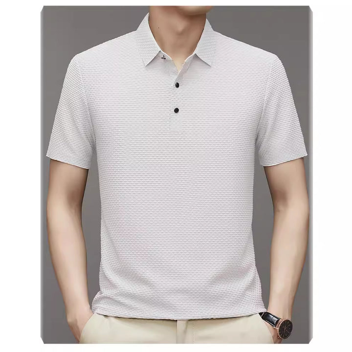 Herren Struktur Polo Shirt Aliams