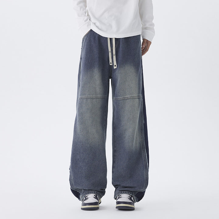 Herren Weit geschnittene Jeans mit innovativem Design Aliams