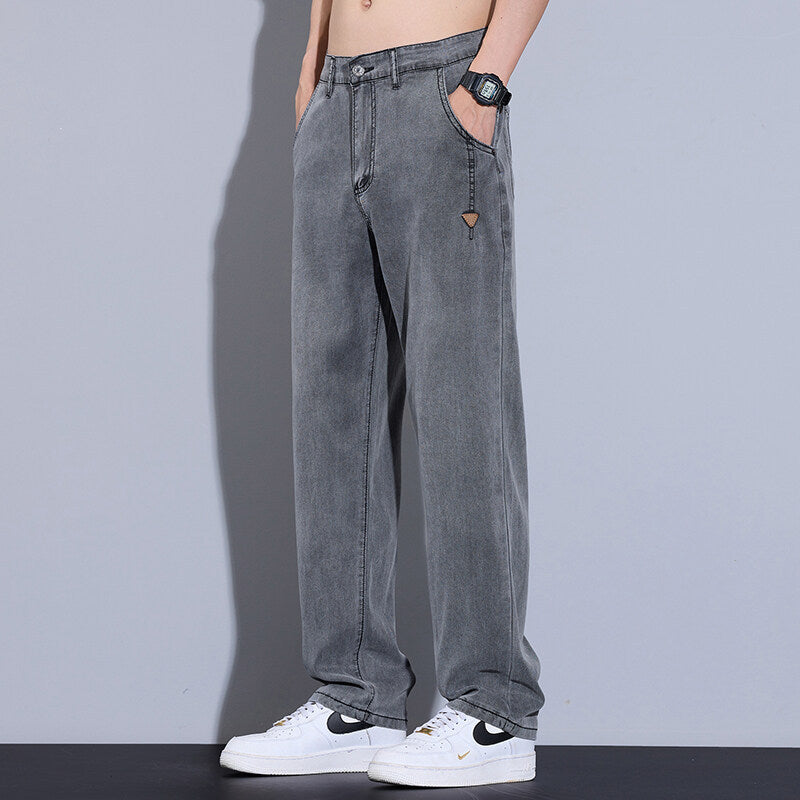 Herren weite Denim-Hose Aliams