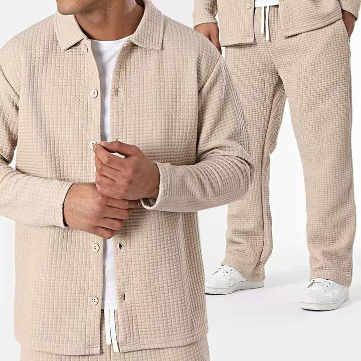 Herren strukturierte Jacke im modernen Design Aliams