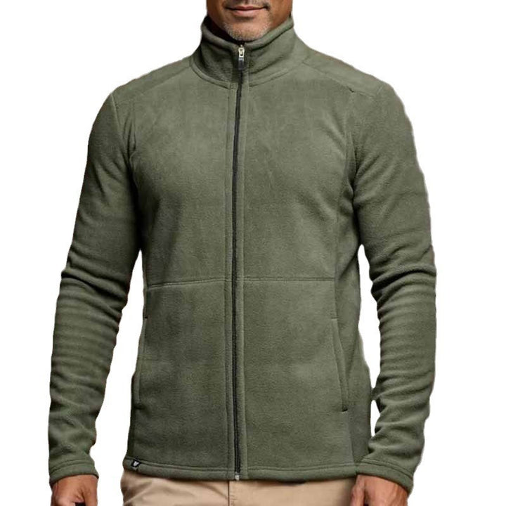 Herren weiche und warme Fleecejacke Aliams