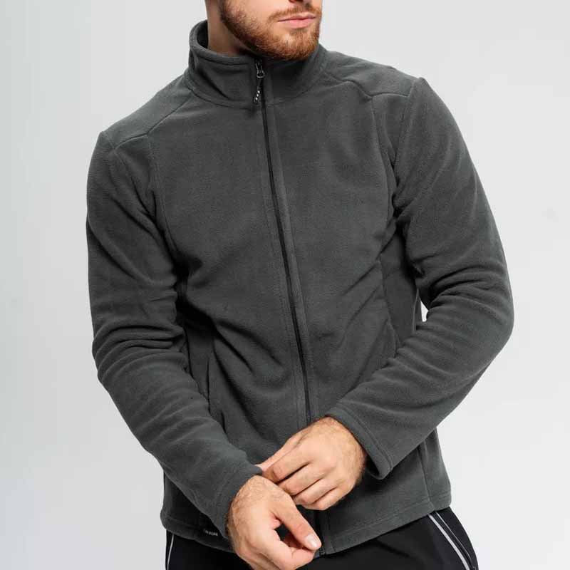 Herren weiche und warme Fleecejacke Aliams
