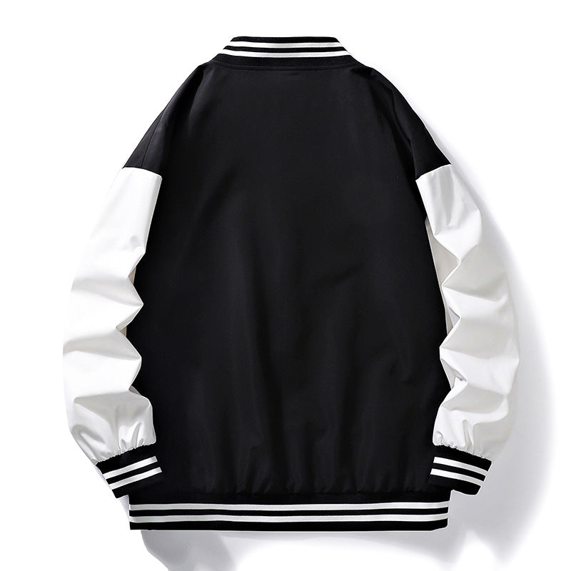 Herren sporty Bomberjacke mit Kontrastärmeln Aliams