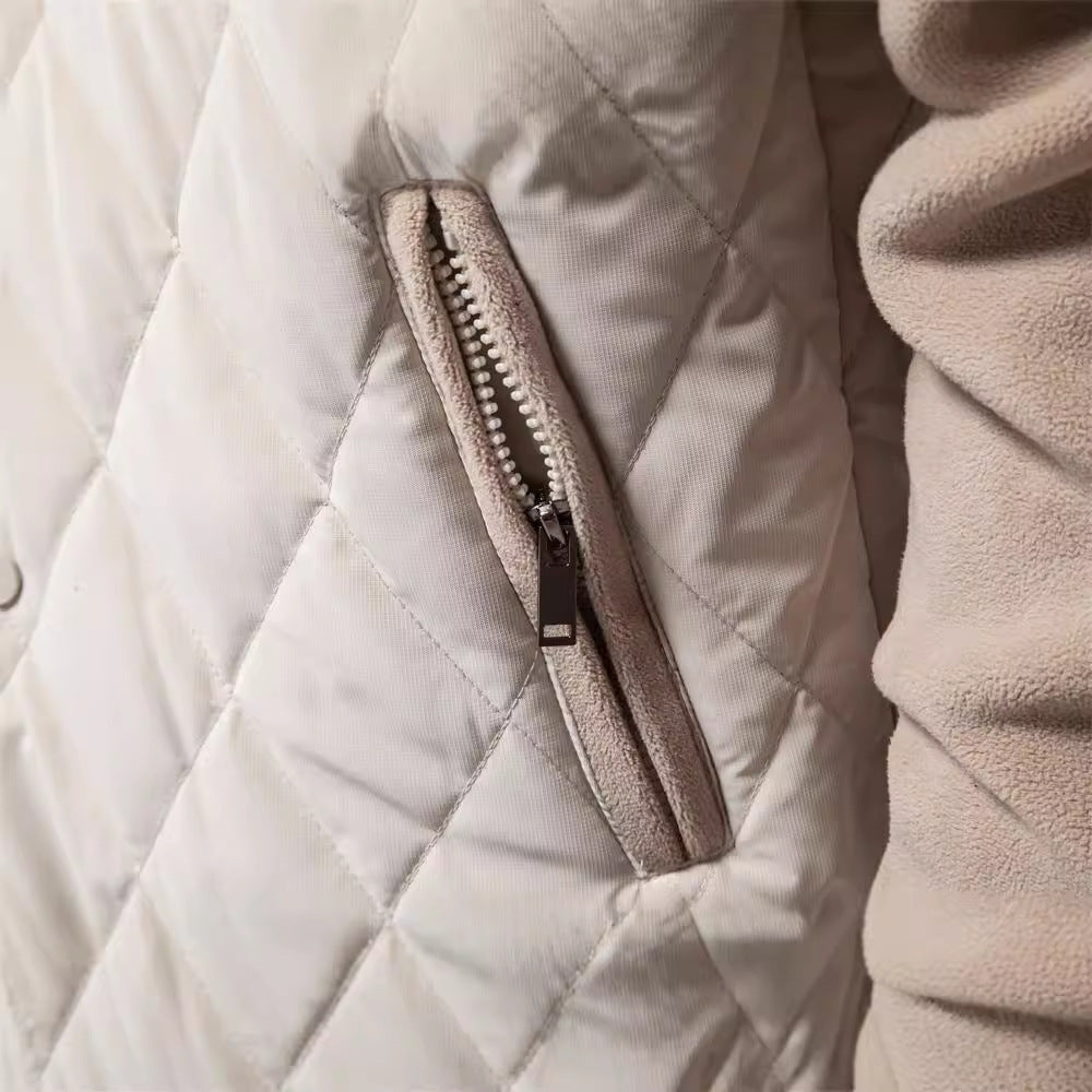 Herren Steppjacke mit modernem Design und praktischen Taschen Aliams