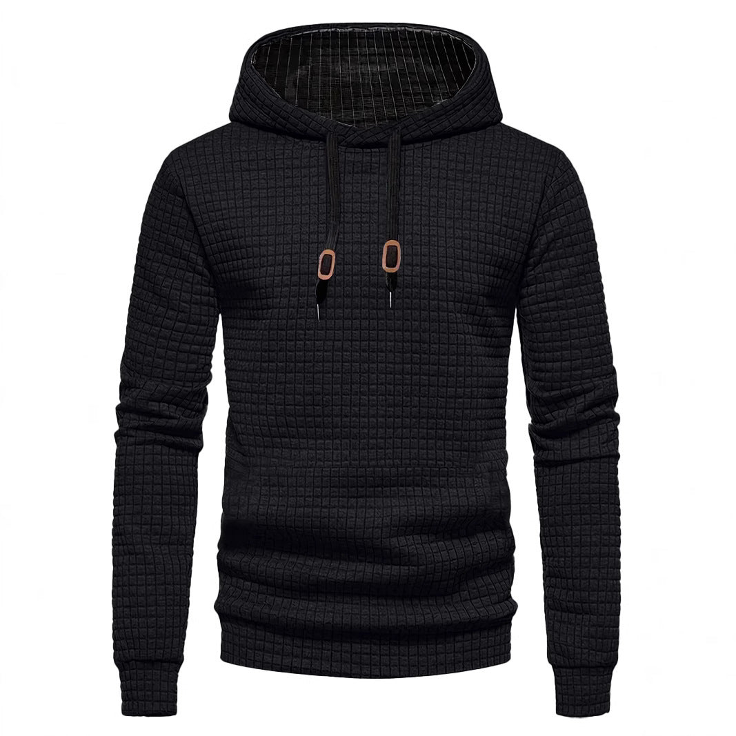 Herren stylischer Kapuzenpullover mit strukturiertem Design Aliams