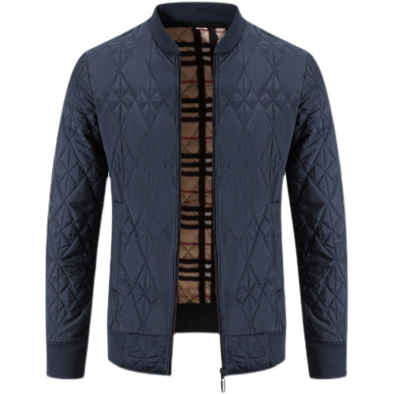 Herren Steppjacke mit modernem Design und praktischem Reißverschluss Aliams