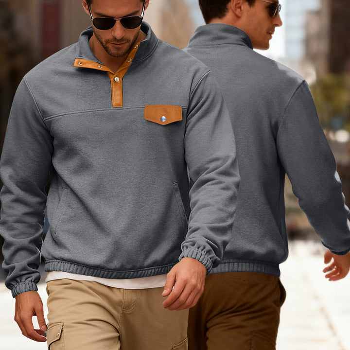 Herren sportlicher Pullover Aliams