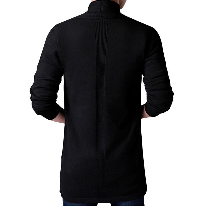 Herren Strickjacke mit offenem Schnitt und praktischem Taschen Aliams