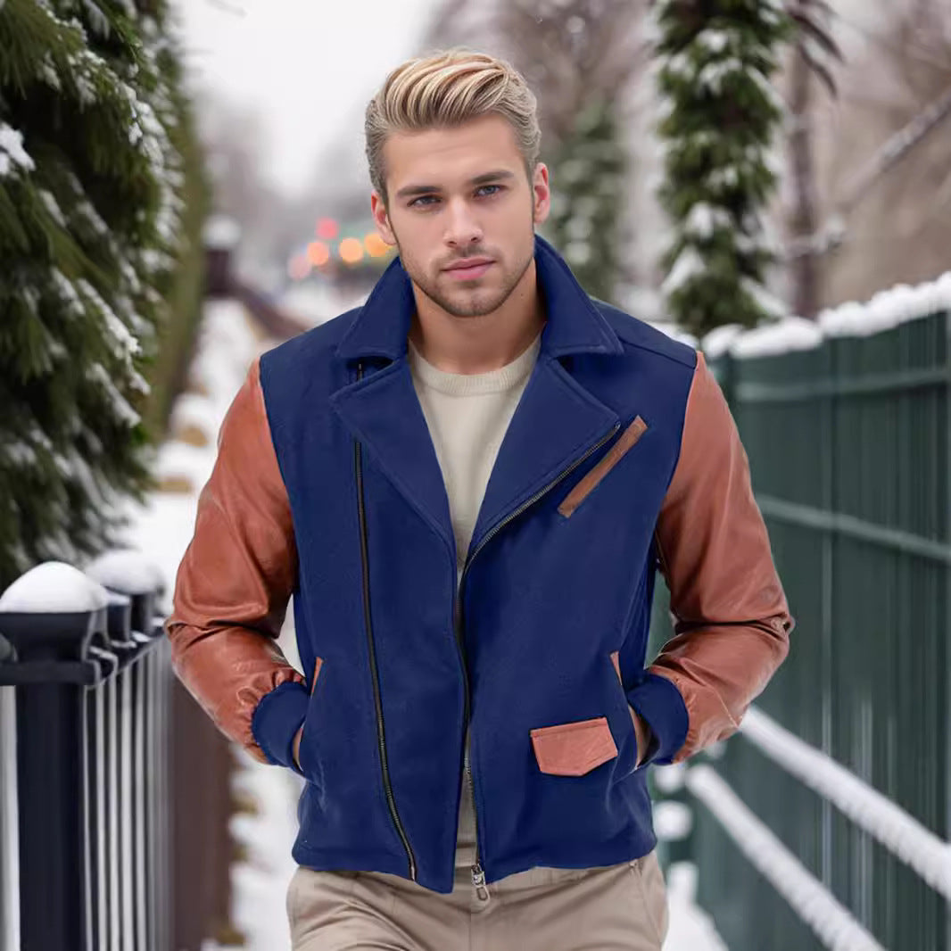 Herren stylische Winterjacke Aliams