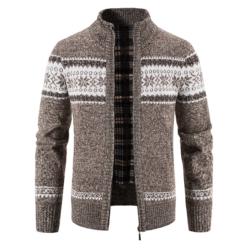 Herren Strickjacke mit zukunftsweisendem Design Aliams