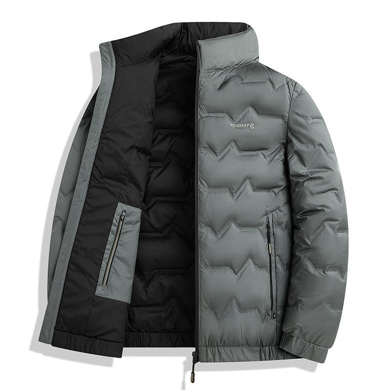 Herren Gefütterte Winterjacke Aliams