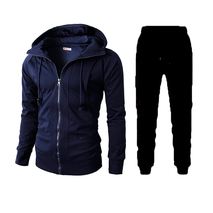 Herren Sportlicher Hoodie und Jogginghose Set mit hochwertigem Material und Funktionalität Aliams