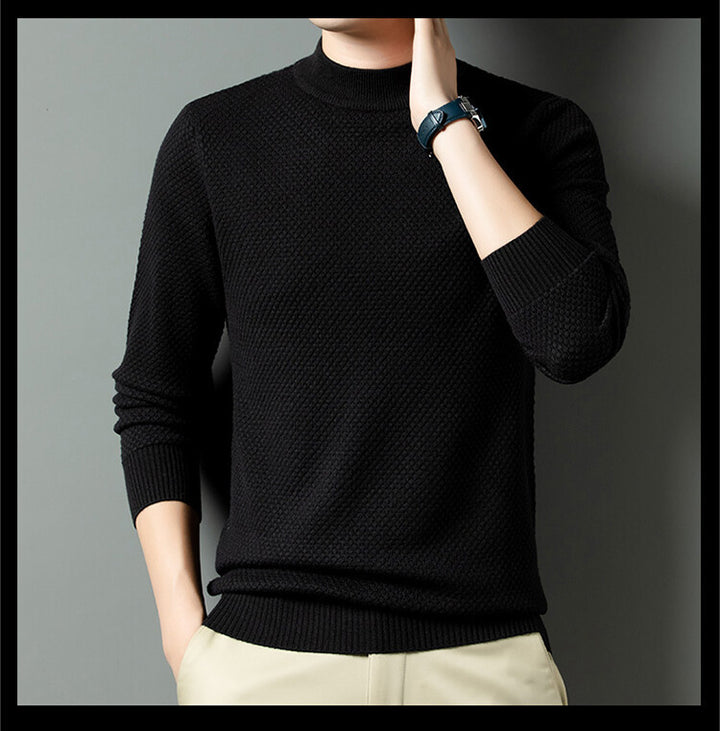 Herren Strukturierter Pullover im modernen Design Aliams