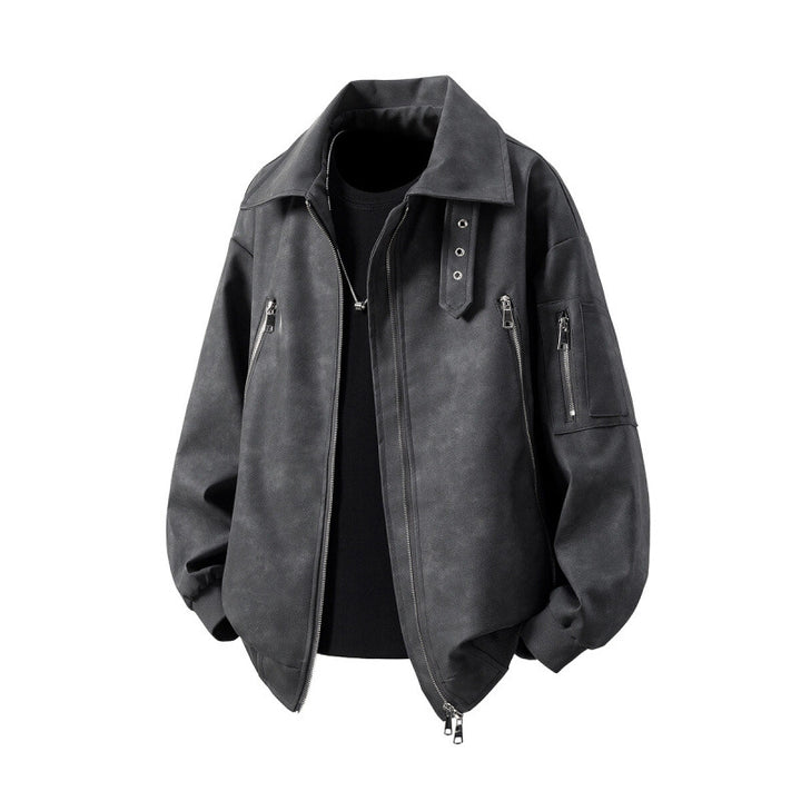 Herren Übergangsjacke mit innovativem Design und multifunktionalen Reißverschlusstaschen Aliams