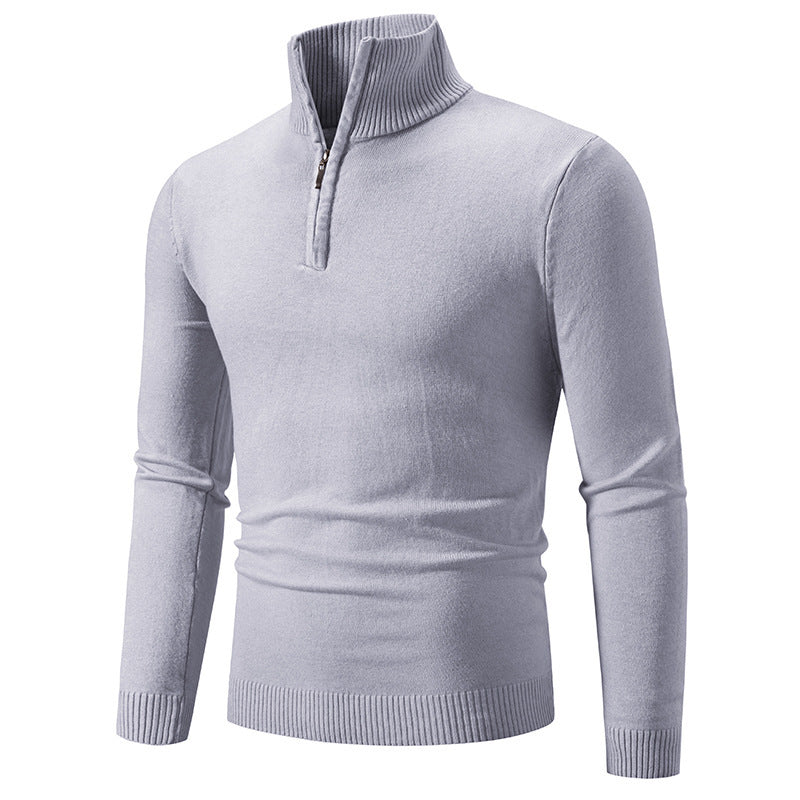 Herren Stehkragen Pullover Aliams